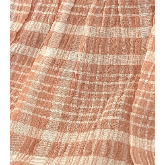 🔴 3/$25 Forever 21 Women’s Plus Sleeveless Pink Plaid Maxi Dress 0X - 3X NWT - Picture 7 of 8